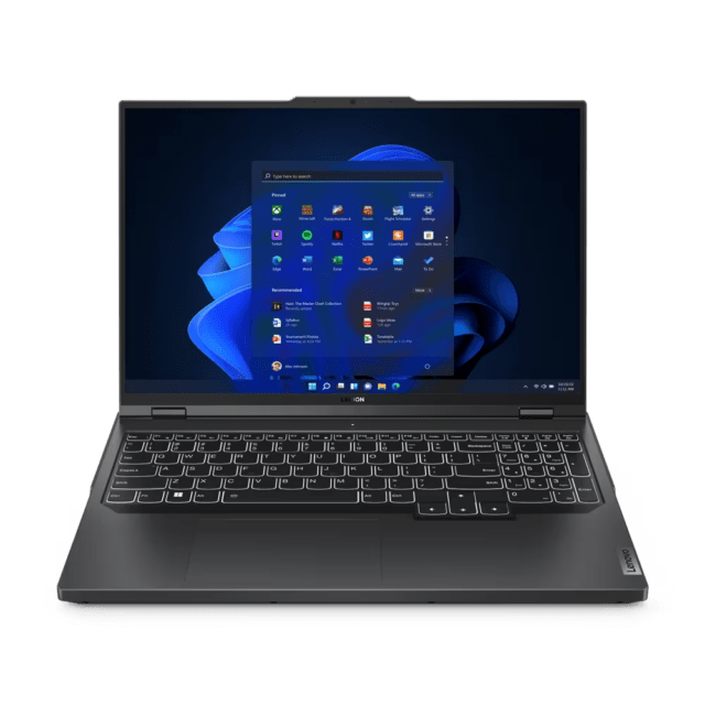 Lenovo Legion 5 Pro 16IRX - мощный ноутбук для игр и работы с экраном 16" WQXGA IPS, процессором Intel Core i7-13700HX, видеокартой GeForce RTX 4060 и 16 ГБ оперативной памяти